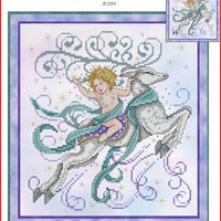 Frost Cherub Cross Stitch Pattern