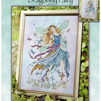 Dragonfly Fairy Cross Stitch Pattern