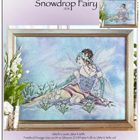 Snowdrop Fairy Cross Stitch Pattern