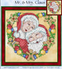 Mr & Mrs Claus Cross Stitch Pattern