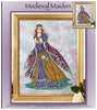 Medieval Maiden Cross Stitch Pattern