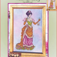 Victorian Lady - The Dance Card Cross Stitch Pattern
