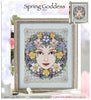 Spring Goddess Cross Stitch Pattern