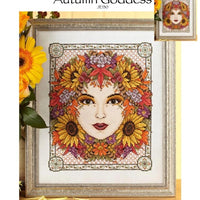 Autumn Goddess Cross Stitch Pattern