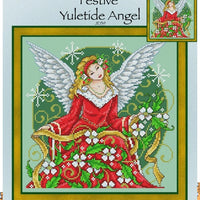Festive Yuletide Angel Cross Stitch Pattern