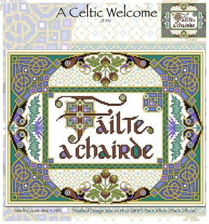 A Celtic Welcome Cross Stitch Pattern