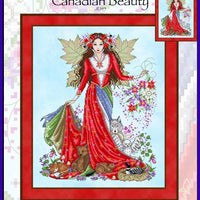 Canadian Beauty Cross Stitch Pattern