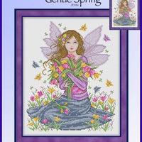 Gentle Spring Cross Stitch Pattern