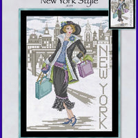 New York Style Cross Stitch Pattern