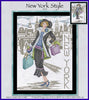 New York Style Cross Stitch Pattern