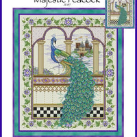 Majestic Peacock Cross Stitch Pattern