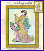 Golden Geisha Cross Stitch Pattern