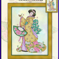 Golden Geisha Cross Stitch Pattern