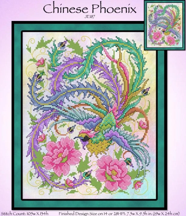 Chinese Phoenix Cross Stitch Pattern