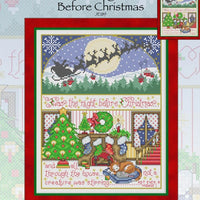 The Night Before Christmas Cross Stitch Pattern