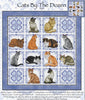 Cats by the Dozen Cross Stitch Pattern