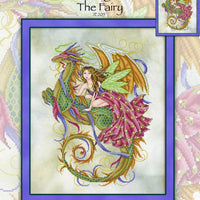 The Dragon and Fairy Cross Stitch Pattern