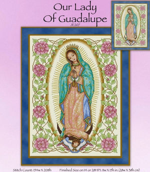 Our Lady of Guadalupe Cross Stitch Pattern