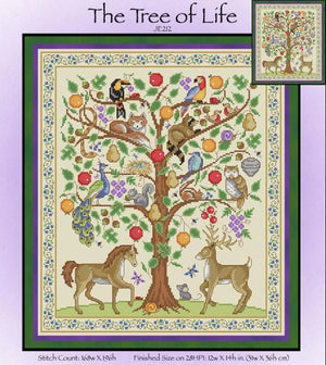 The Tree of Life Cross Stitch Pattern