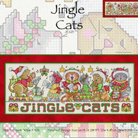 Jingle Cats Cross Stitch Pattern