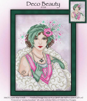 Deco Beauty Cross Stitch Pattern