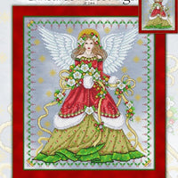 Christmas Peace Angel Cross Stitch Pattern