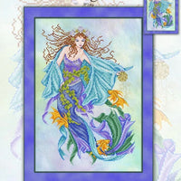 The Dancing Mermaid Cross Stitch Pattern