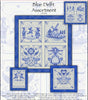 Blue Delft Assortment Cross Stitch Pattern