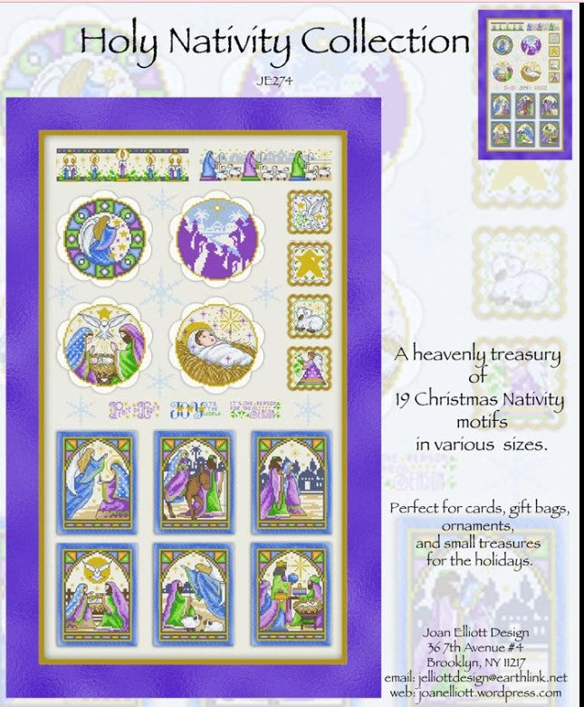 Holy Nativity Collection Cross Stitch Chart