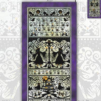 All Hallow's Eve Sampler Cross Stitch Pattern