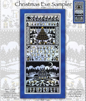 Christmas Eve Sampler Cross Stitch Chart