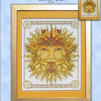 Father Sun Cross Stitch Pattern