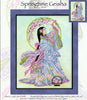 Springtime Geisha Cross Stitch Pattern