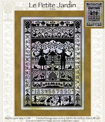 Le Petite Jardin Cross Stitch Pattern