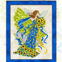 Sunflower Fairy Cross Stitch Pattern