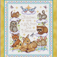 Heaven's Gift Cross Stitch Pattern