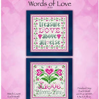 Words of Love Cross Stitch Pattern