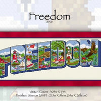 Freedom Cross Stitch Pattern