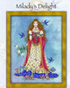 Milady's Delight Cross Stitch Pattern