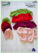Baby Cardigan and Hat Knitting Pattern