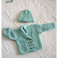 Classic Jacket & Hat Windsurf Baby Knitting Pattern