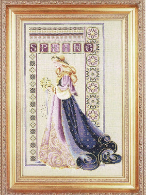 Lavender & Lace Cross Stitch Patterns by Marilyn Leavitt-Imblum