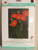 Red Poppies No Count Cross Stitch Kit