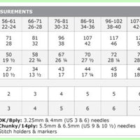 Big Natural Guernsey Style Jumpers for all the Family Knitting Patterns