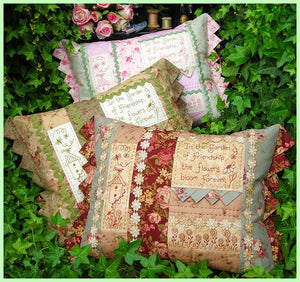 Garden of Friendship Cushion Pattern