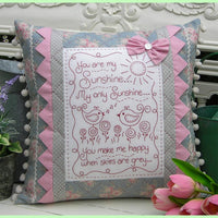 You Are My Sunshine Cushion Pattern