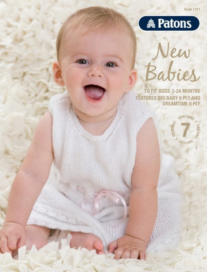 New Babies, 3 to 24months Knitting Pattern Book