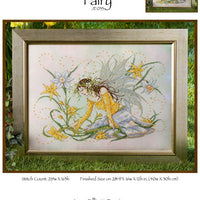 Daffodil Fairy Cross Stitch Pattern