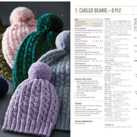 Book of Beanies Knitting Patterns