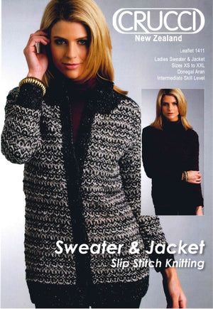 Crucci Sweater and Jacket Knitting Pattern